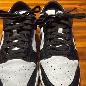 Nike Black and White Low-Top Sneakers